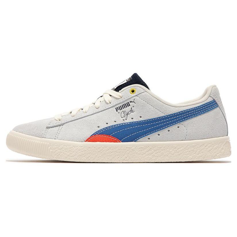 

Puma Clyde TM Unisex Glacial Grey Royal Sapphire Frosted Ivory 392140-01 EU 43