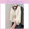 Vintage Polo Collar Womens Hoodie With Splicing Design For Spring Casual Wear