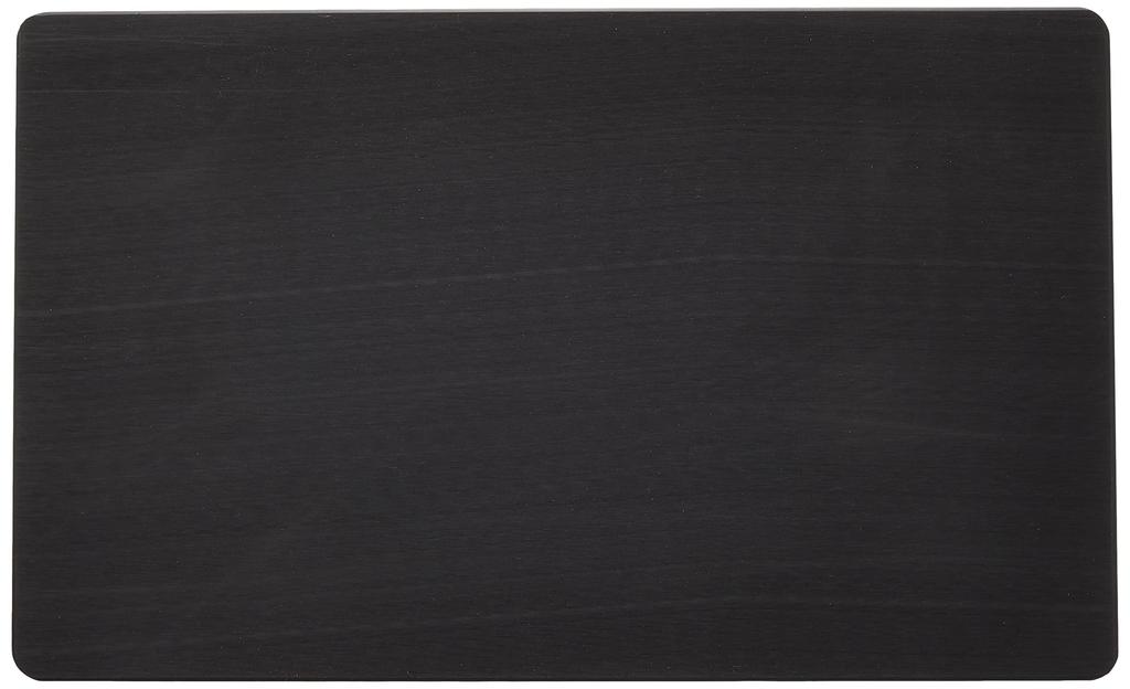 Endo Shoji Commercial Small Cutting Board for Counter, Black Polyethylene, Made in Japan AMNE901