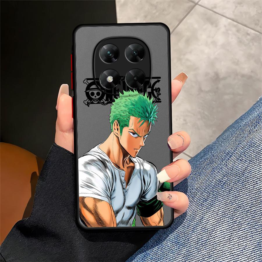 Funda Back Phone Cover Case for Xiaomi Redmi Note 14 10 13C 11 A4 13 Pro Plus 9S 14C 12 Cool One Piece Luffy Zoro