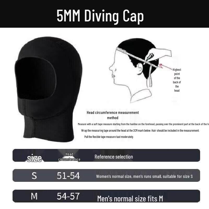 Thermal Diving Hood
