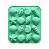 Nonstick Heat Resistant Silicone Baking Molds 16 Cavity Shell Starfishes Chocolate Cake Candy Mould Kitchen Gadget
