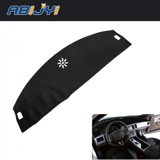 Leather Car Dashboard Cover Non-Slip Dashmat Dash Mat For Jaguar XF 2008-2015