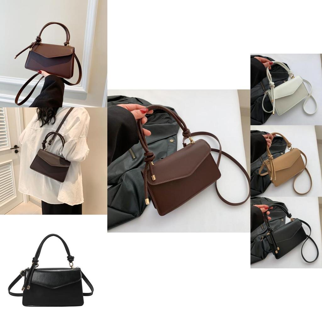 Trendy Pu Leather Shoulder Bag Fashionable 2024 Spring Women Crossbody Bag