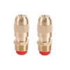 2PCS Adjustable Misting Nozzle Brass Irrigation Nozzle Durable Spray Nozzle  Patio Cooling