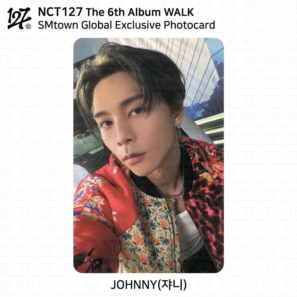 NCT127 The 6th Album WALK Exclusive Photocard SMtown Global Walmart KPOP