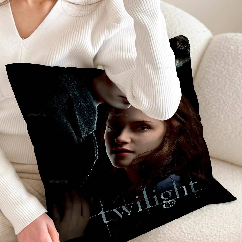 The Twilight Saga Edward Cullen Vampire Cushion Cover Pillow Cover Decor Pillowcase Printed Cushion Case For Couch