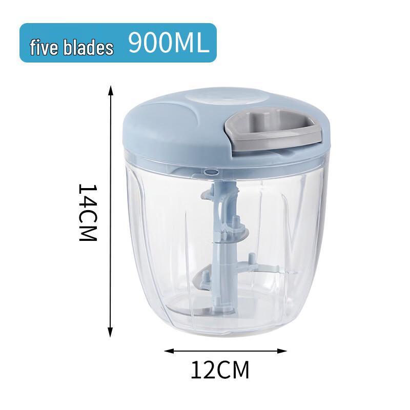 Ручная овощерезка и измельчитель чеснока ZISIZ, набор