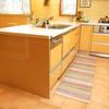 Washable, Smooth, 100% Cotton, Multicolored, Handmade In India, Non-slip Kitchen Mat (multi-red, 50x180cm)