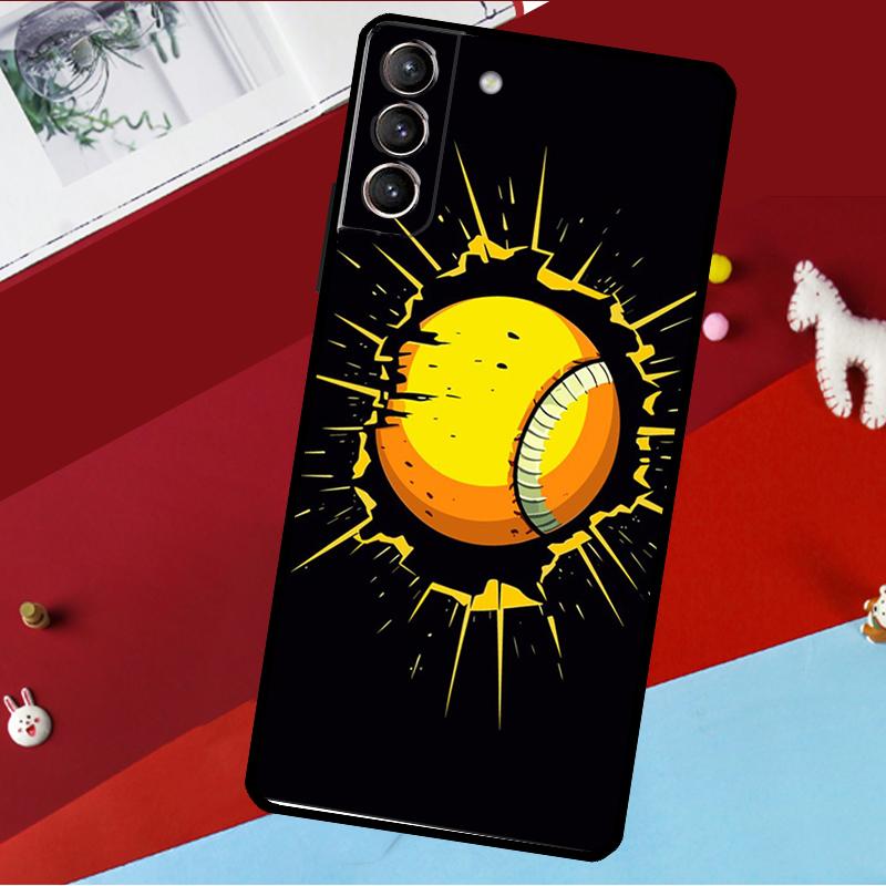 Tennis Sport Case For Samsung Galaxy S23 Ultra S22 S21 S20 FE S8 S9 S10 Plus Note 10 20 Back Cover Shell