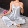 Pajama Set, Spring and Summer Halter Pants, Two-piece Set, Casual, Thin and Fashionable Home Wear