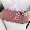 Decorative Tissue Box Holder for Home Car Countertop Elegant Paper Case Cover
