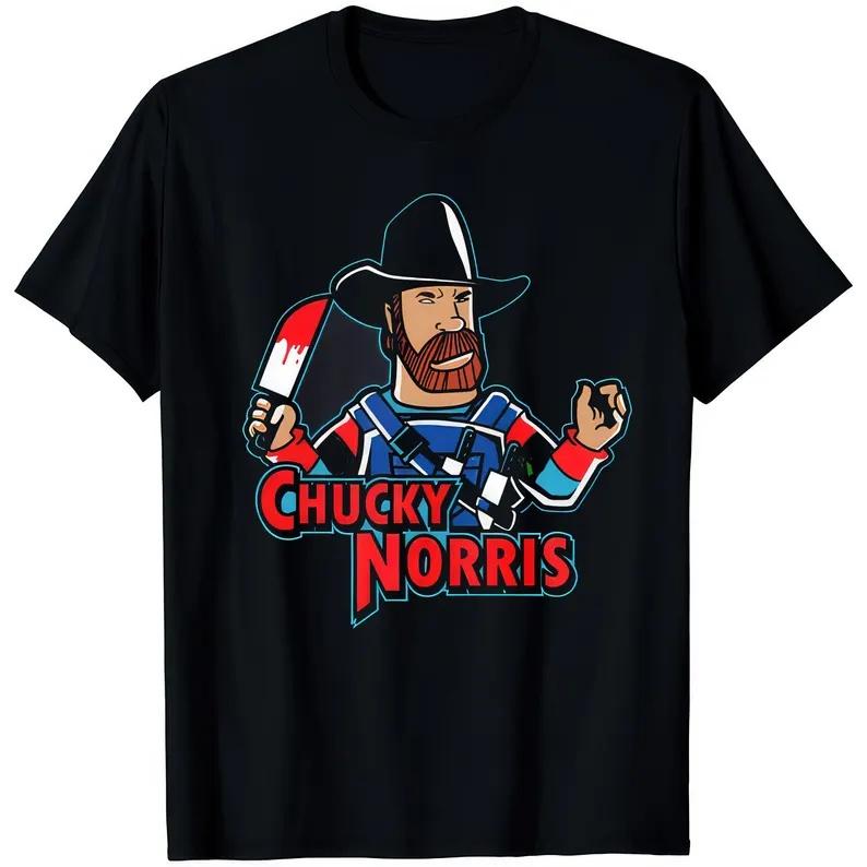 2026 Fashion Chuck Norris Classic High Quality Oversized Summer TShirt Essential T Shirt Luxury Unisex Funny Oversized T Shirt S