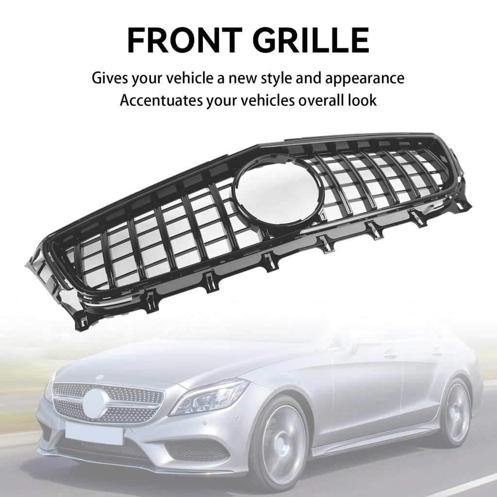 Front Grill Grille Fit Mercedes-Benz W218 CLS ClS350/500/550 2011-2014 GT