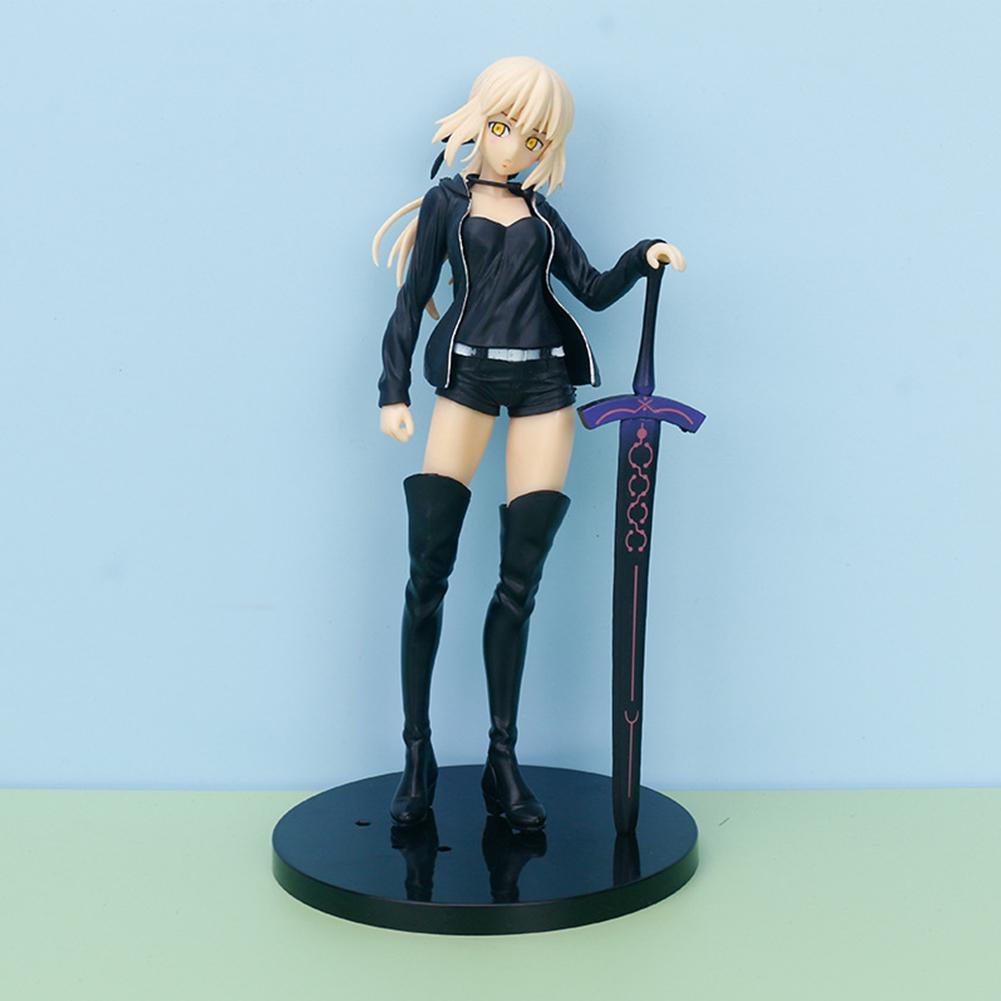 24CM FATE STAY NIGHT FGO Altria Pendragon Game Figure Standing posture Action figures Model Decoration Doll Collection Toy Gift