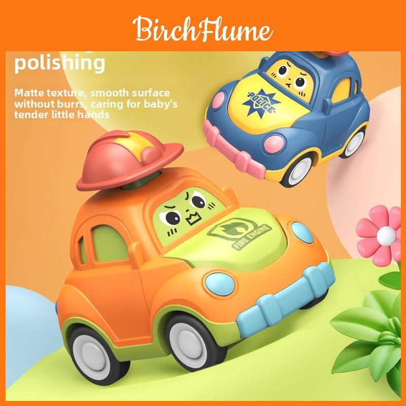 Macchinina per Bambini a Pressione e Rilascio in Materiale Plastico per Gioco Educativo e Regalo per Bambini Piccoli