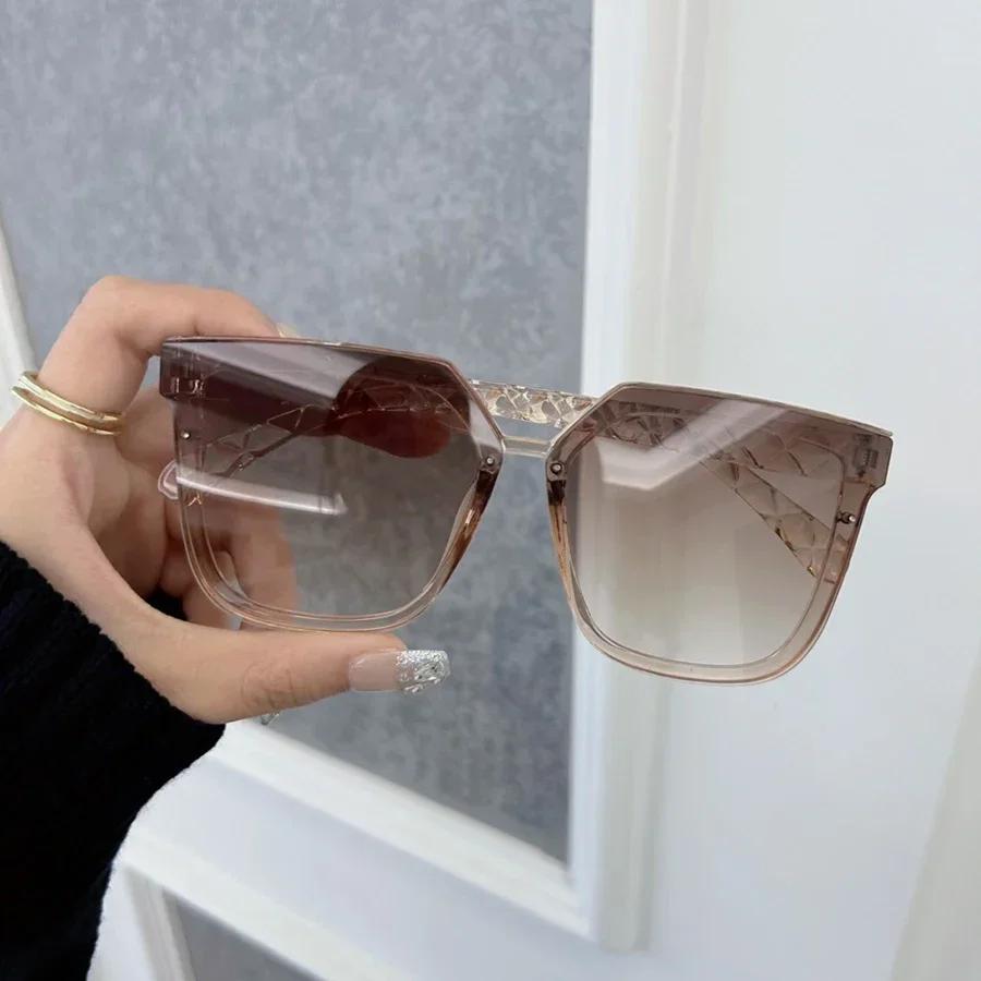 Square Sunglasses Women Men Classic Vintage Fashion Personality Glasses Stylish Casual Minimalist Oculos