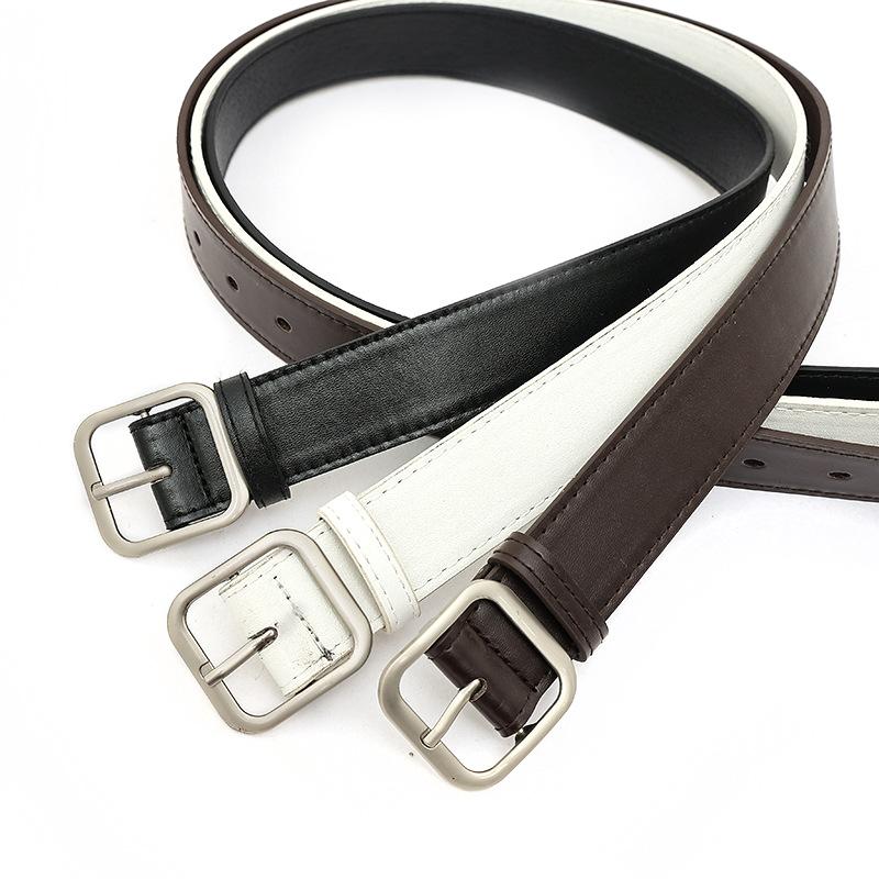 Women's New Trousers Belts for Women's Belts for Women's Belts for Black Brown Retro Fine Khaki Trendy Outfits