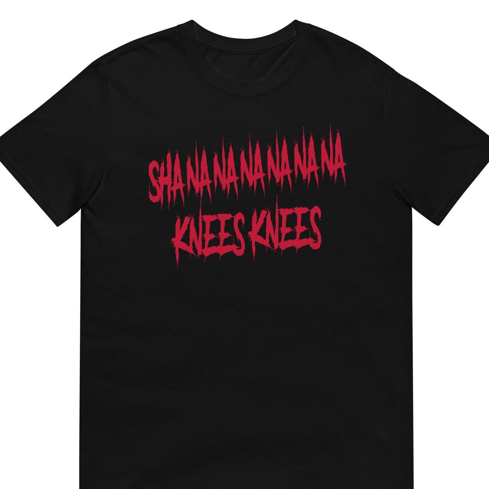 Funny 80s Metal Lyric T-Shirt: GnR Parody Tee, Unisex Shirt XL