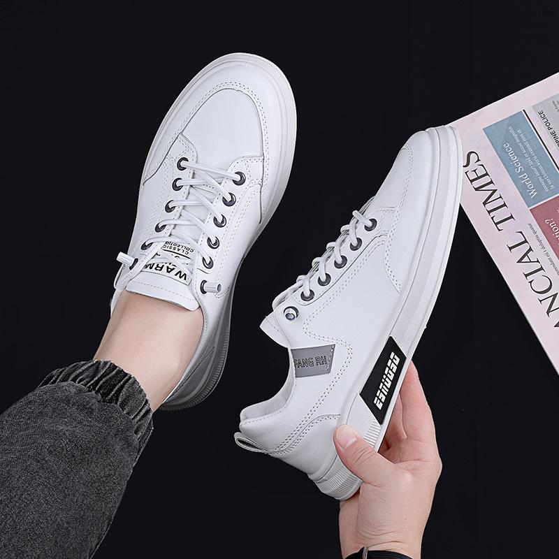 

Мужская обувь, новинка 2022 года, летние мужские кожаные туфли для спорта и отдыха, кожаная дышащая мягкая подошва WH