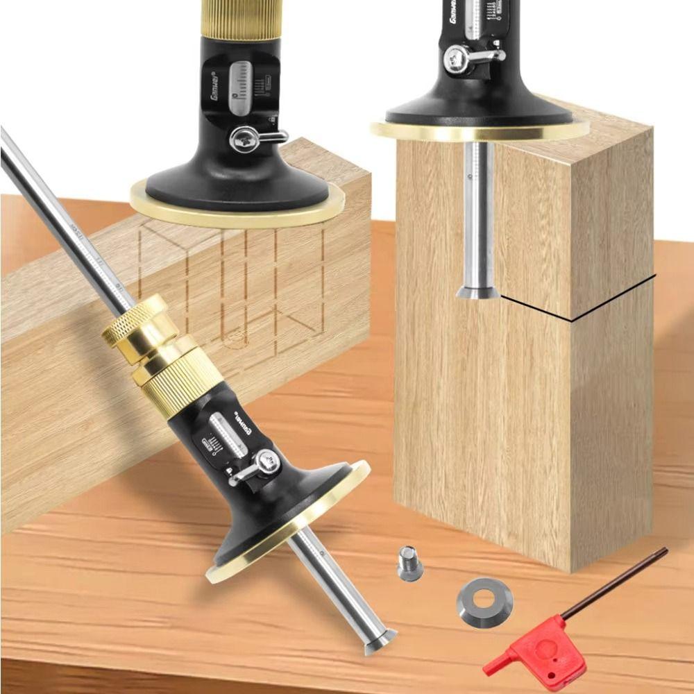 0-12Cm Wheel Marking Gauge Cemented Carbide Wheel Scribe Tool  For Parallel Lines Dovetail Joints