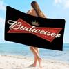 HEISS B-Budweiser Mikrofaser Strandtuch Saugfähig Schnelltrocknend Weich Yoga Schwimmen Resort Bergsteigen Handtuch