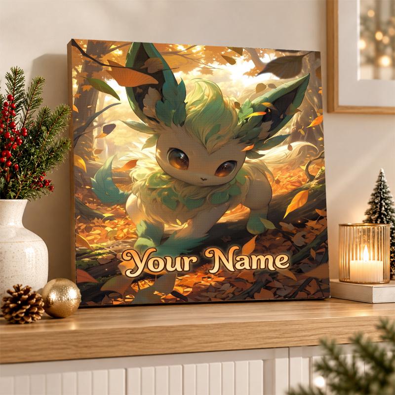 Leafeon Custom Name Diamond Painting Personalized 5D Full Drill DIY Diamond Art Home Decor