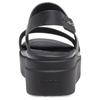 Crocs Brooklyn Thick Sole Casual Sandals Women's Black