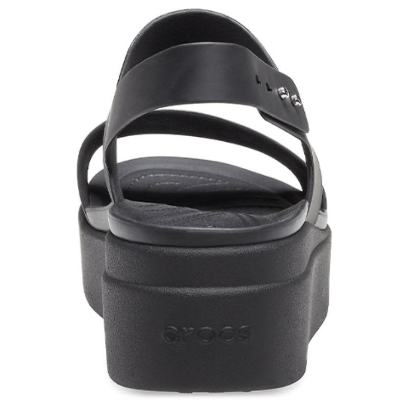 Crocs Brooklyn Thick Sole Casual Sandals Women's Black