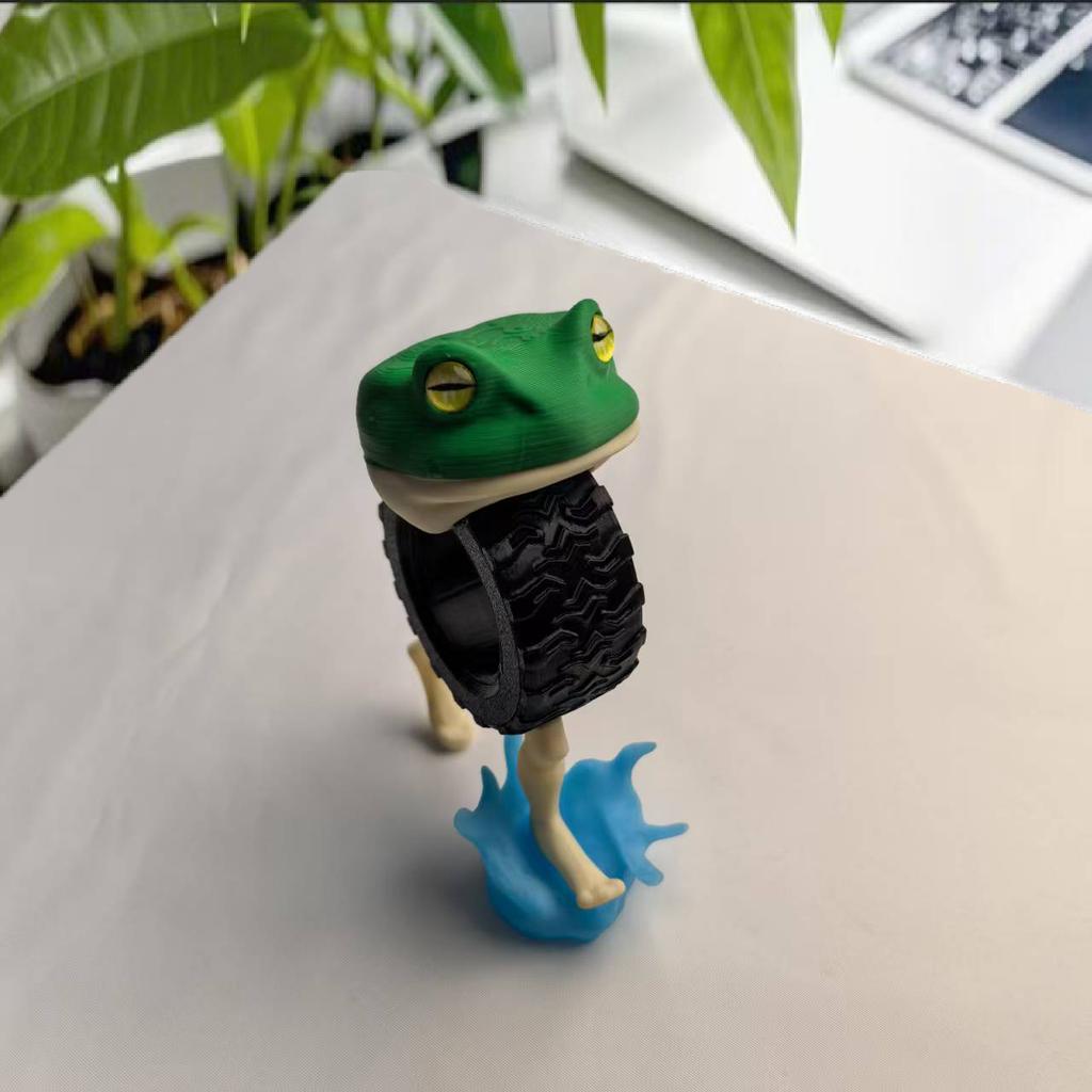 Tung Tung Sahur Figure Toy Juguete TungTung Sahur Tralalero Tralala Toy Tralalero Tralala Shark 3D Printed Doll Children Gift