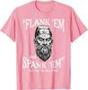 Flank Em Spank Em Sun Tzu Kunst des Krieges Lustiges Zitat Grafik T-Shirt Lässiges Baumwoll-T-Shirt für Männer Frauen