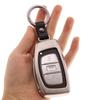 Für Hyundai Tucson 2015- Metall Chrom Auto Schlüssel Silber Hülle Fob Abdeckung Schlüsselanhänger