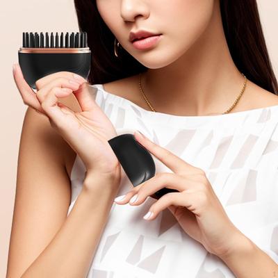 Hair Straightener Brush and Curler Cordless Heated Quickly Portable Professional 3