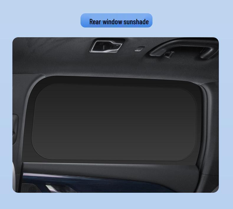 Geely 2025 Galaxy A7 Car Window Sunshade: Heat Insulation & Privacy Shield.