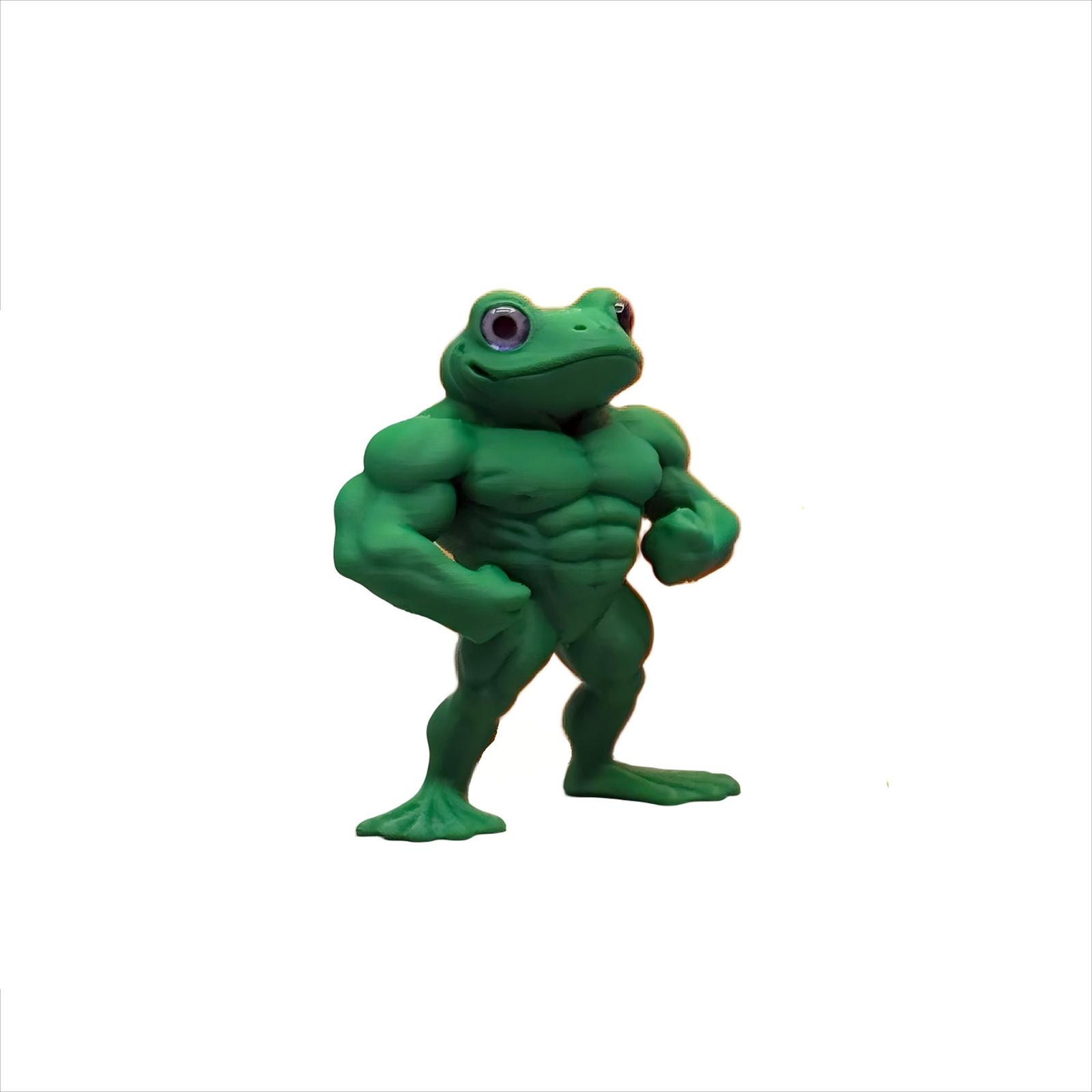 

Fun Bodybuilding Tabletop Toy Ornament One Size