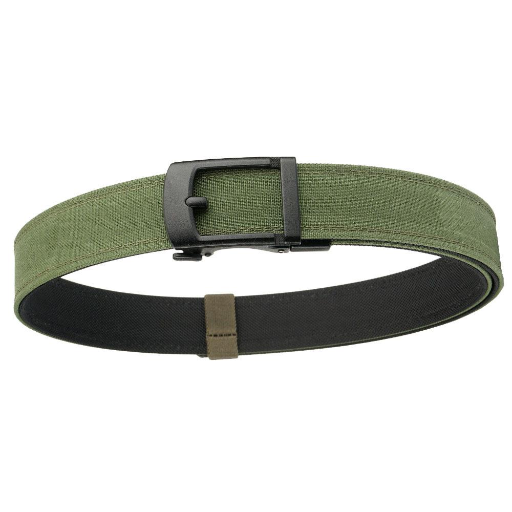 

Men s Belt Alloy Automatic Buckle Business Fashion Commuter Outdoor Wind Hanging 120cm