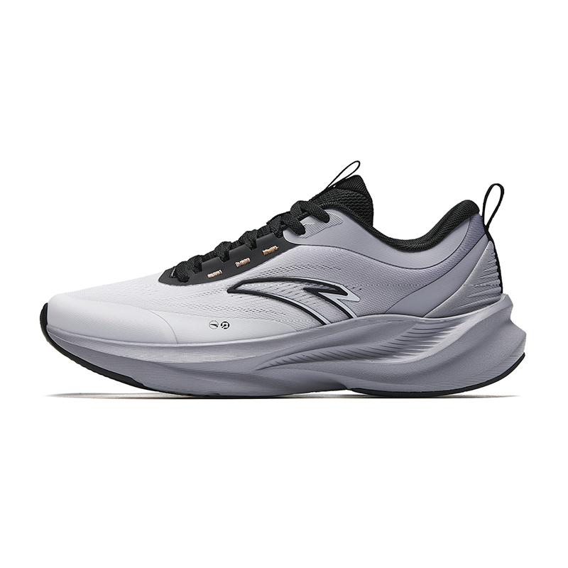 Anta Travel Step Cushioning Breathable Running Shoes Men White Black 112615507-1 39