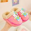 New EVA Boys' Cotton Slippers Cartoon Cute Thickened Warm Removable Cotton Slippers Girls' Baby Cotton Shoes