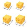 Extra Large Size Cheese Squeeze Toy Slow Rebound Cheese Stress Ball Cheese Pinch  ASMR Sensory