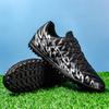 Soft Surface Adult Tf Football Shoes Integrated Pu Fabric Non-Slip Rubber Outsole Wearproof Indoor And Outdoor Turf Sneakers