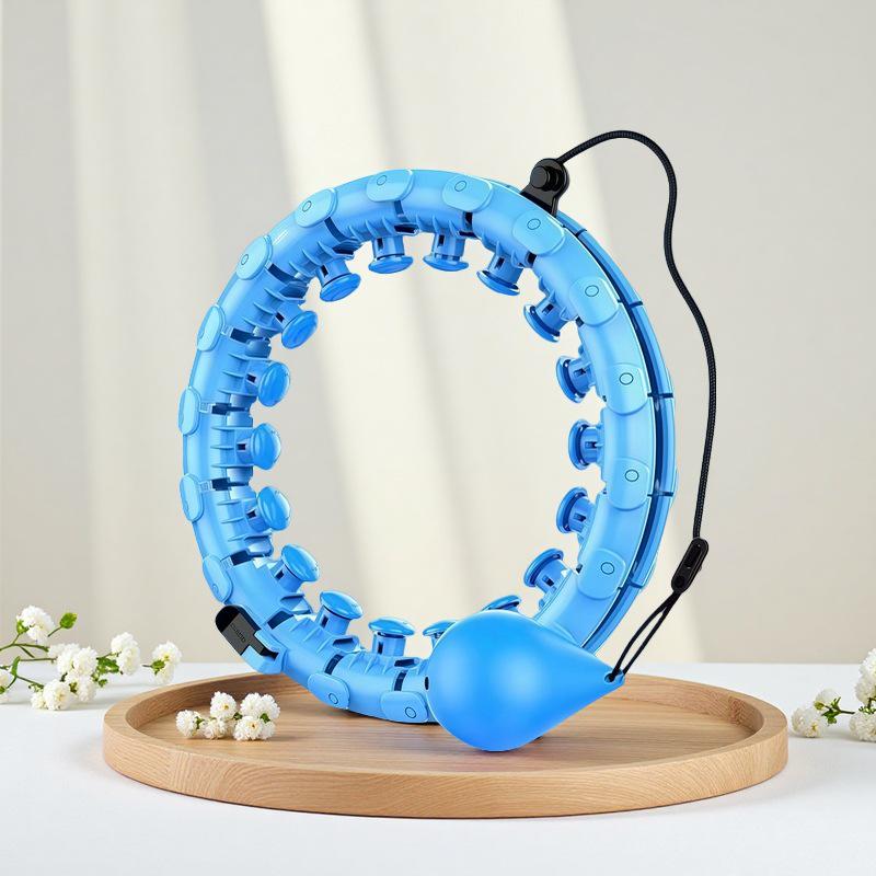 Inteligentne liczenie Hula Hoop: Damski Cichy, Odpinany, Nieopadający Design do Redukcji Tkanki Tłuszczowej na Brzuchu