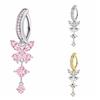 Sexy Gem Navel Piercing Butterfly Shiny Body Jewelry Cute Zircon Belly Button Rings  Gift