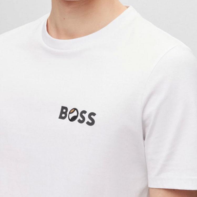 HUGO BOSS SS23 T Shirt Men's White 50489420-100