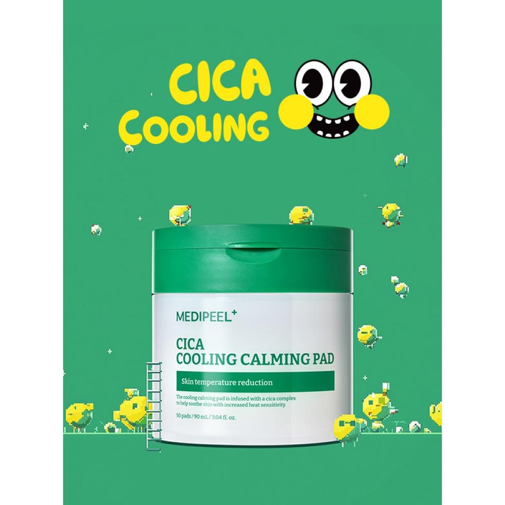 Daiso Medi Peel Cica Cooling Soothing Pad 2.0 50 Sheets