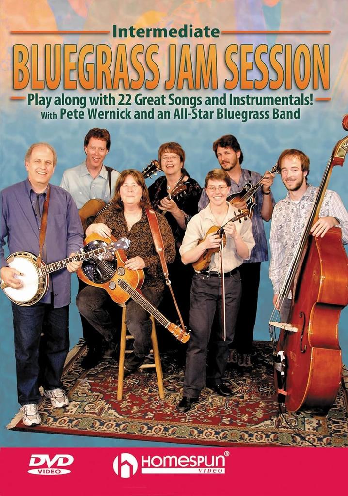 DVD NICK FORSTER, SALLY VAN METER - Intermediate Bluegrass Jam Session DVDWERJM22 Non Japan Movies & DVD Used