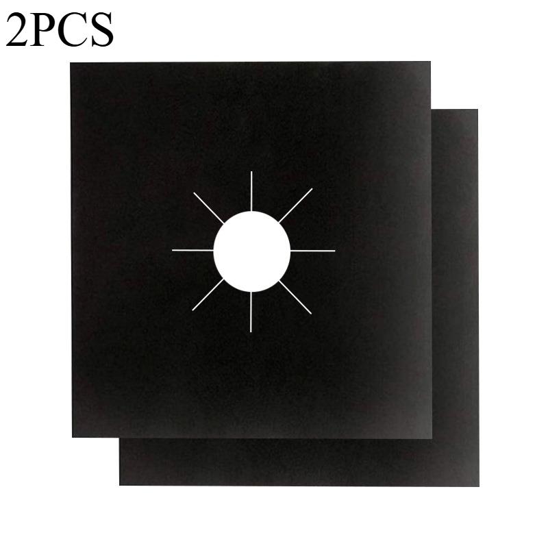2 STÜCKE/3 STÜCKE Haushalt Verbrühschutz Herdmatte Küche Gasmatte Teflon Gaskochfeld Schutzmatte Anti-Öl und Anti-Fouling Gasmatte