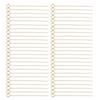 50pcs Floral Picks Clips Reusable Golden Metal Wire Floral Place Card Holder 6in Photo Memo Holder Pick for Wedding