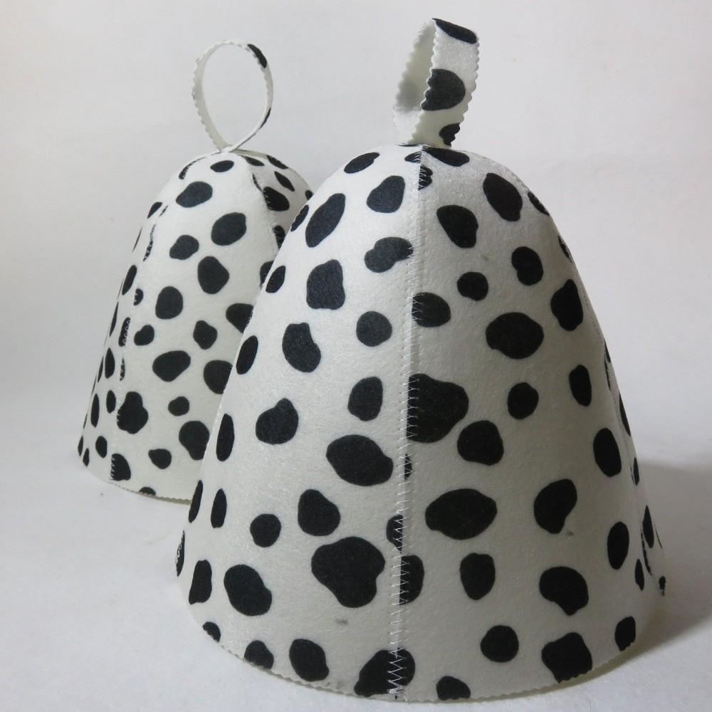 Leaf Pattern Sauna Hat Snowflake Felt Sauna Cap Gifts Steam Room Cap Unisex