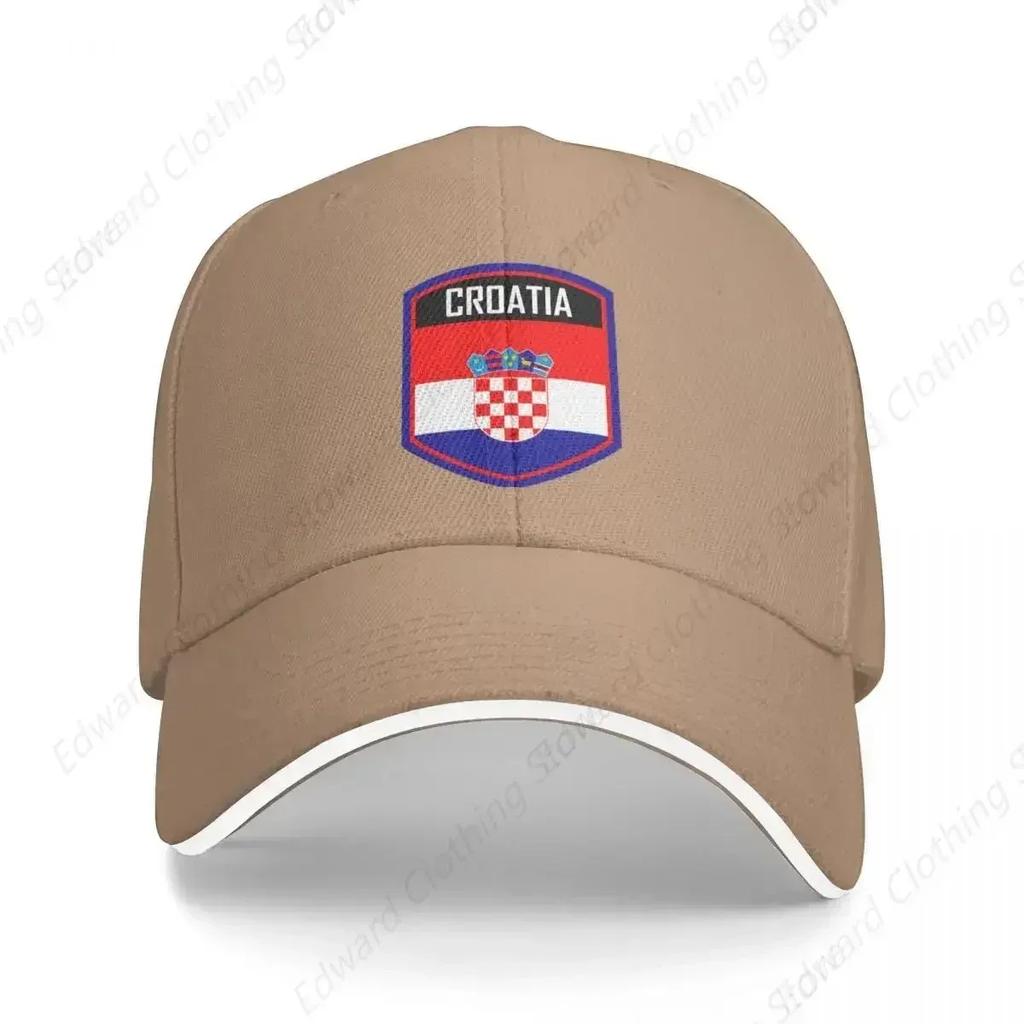 Croatia Flag Emblem Baseball Cap Sun Hat For Children sun hat Sports Cap Golf Men Women's