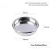 58mm Universal Coffee Machine Backflush Blind Filter Basket